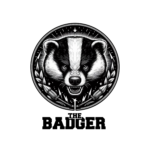 Home logo The Badger personnalisation textile objets impression événementiel