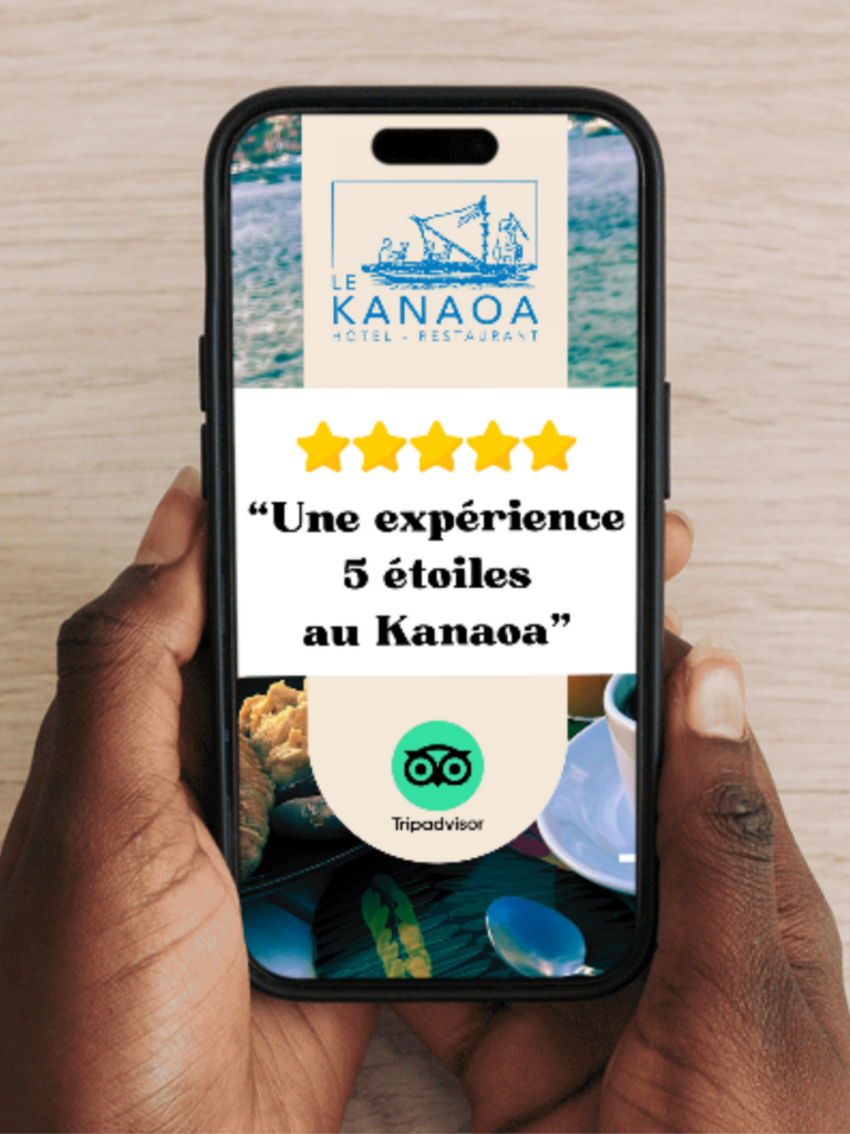 création visuel Instagram avis clients hôtel Guadeloupe communication réseaux sociaux